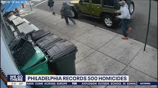 Tragic milestone Philadelphia marks 500th homicide in 2021 after woman fatally shot [upl. by Enomas]