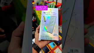 Realme P1 Pro temper glass smartphone scienceandtechnology youtubeshorts shorts [upl. by Nyrraf633]