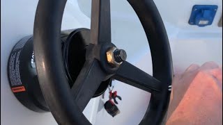 How to fix hydraulic steering BayStar Subscribe Hvordan fikse hydraulisk styring Norwegian [upl. by Salguod]