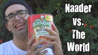 Naader vs 6lbs Of Chef Boyardee Beef Ravioli [upl. by Card]