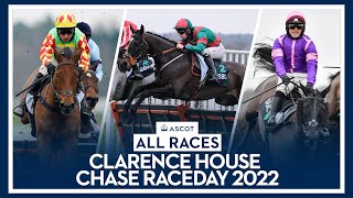 ALL RACES  Clarence House Chase Raceday 2022 [upl. by Seroled]