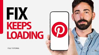 How To Fix Keeps Loading On Pinterest App 2024 [upl. by Gosselin]