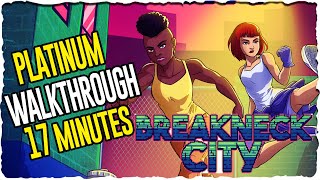 Breakneck City 17 min Full Platinum Walkthrough No Commentary [upl. by Mungo940]