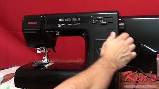 Janome HD3000BE Sewing Machine Demonstration by Kens Sewing Center in Muscle Shoals AL [upl. by Taft]