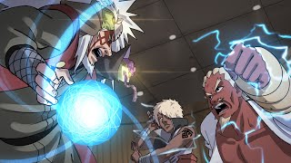 Each Sannin vs The 5 Kage Summit [upl. by Oni]