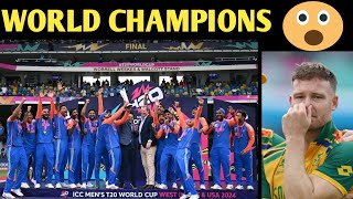 INDIA Wins  T20 World Cup 2024 FINAL Highlights [upl. by Annohsal246]