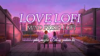 phir mujhe Dil se pukar tu lovesong lovelofi lofi song [upl. by Malda222]