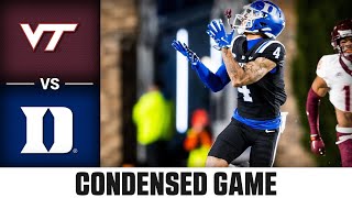 Virginia Tech vs Duke Condensed Game  2024 ACC Football [upl. by Lramaj]