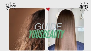 Guide vidéo lissage YOUSBEAUTY [upl. by Bonn]