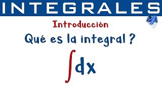 Integrales  Introducción [upl. by Nytram]