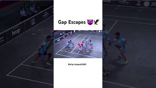 Gap Escaping mind game 👿💪 kabaddi360 sportskabaddi prokabaddi kabaddishorts pklseason11 pkl [upl. by Nabru]