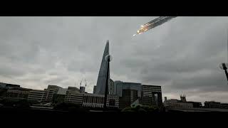 Collision Course The Shard Is Struck WIP  Individual project  University Of The Arts London [upl. by Aryn40]