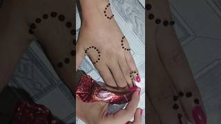 Stylish easy mehndidesign henna tal se taal Mila song trendingshorts [upl. by Gleeson]