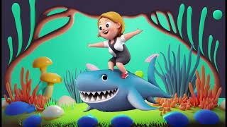 baby shark dance video baby shark songBaby shark do do do king [upl. by Treiber]