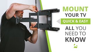 How to Wall Mount a TV Safely Beginners Guide  Kanto Solutions [upl. by Marquita]