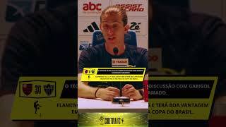 FILIPE LUÍS FALA SOBRE DISCUSSÃO COM GABIGOL  FLAMENGO 3X1 ATLÉTICOMG  COPA DO BRASIL shorts [upl. by Roter]