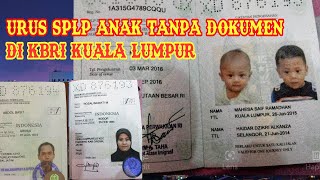 CARA MUDAH MENGURUS SPLP ANAK TANPA DOKUMEN IKUT REKALIBERASI PULANG [upl. by Jolene906]