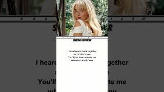 Sabrina carpenter  Taste lyrics sabrinacarpenter taste song lyrics jennaortega [upl. by Anuayek361]