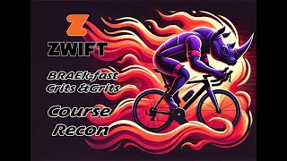 ZWIFT  braekfast CRITS and GRITS course recon scotland zrl  Virtual Bike Ride Through [upl. by Adrea814]