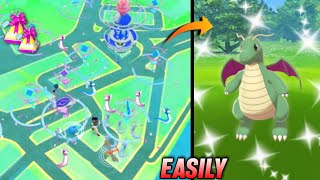 How to get shiny dragonite amp dratini in pokemon go  Unlimited dratini spawn in wild  pokémon go [upl. by Ilyssa]