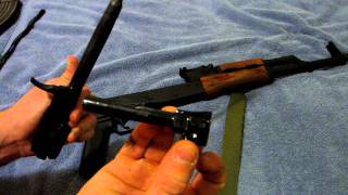 AK47 FIELD STRIP quick and easy [upl. by Nwahsek571]