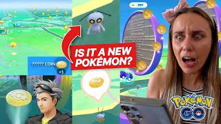 New Coins and Gimmighoul Pokémon Reveal in Pokémon GO [upl. by Nnylaj938]