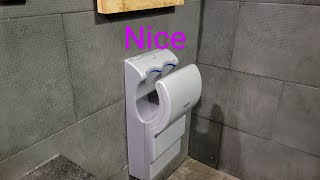 Dyson Airblade AB01 And Mk2 At Nandos In Longwell Green Bristol [upl. by Siroved353]