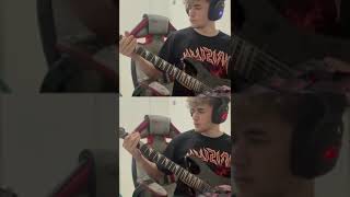 Slipknot  Sarcastrophe Guitar Cover guitar slipknot cover riff metal music guitarist [upl. by Dirrej]