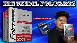 MINOXIDIL FOLCRESS  ADIOS MINOXIDIL DE SIMILARES [upl. by Burta]