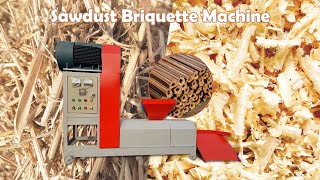 Best Briquette Making Machine  Sawdust Briquette Machine with Good Price [upl. by Spearman181]