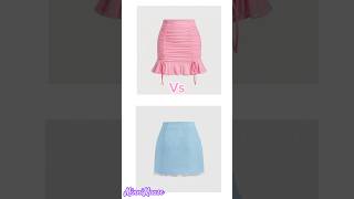 Lisa or Lena new clothesChoose your outfitPink 💕barbie viralshort tiktok pinkfashion style [upl. by Annaxor]