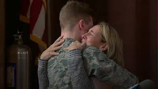 Airman surprises teacher mom during Long Island school assembly [upl. by Wurst]