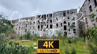 Exploring the Abandoned Clune Park Estate in Port Glasgow 4K [upl. by Ima]