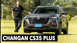 CHANGAN CS35 PLUS LUXURY  REVIEW COMPLETO [upl. by Airdnala229]