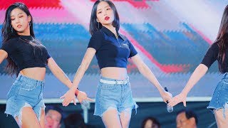 CLC 씨엘씨 장예은 Jang YeEun Focus  도깨비 Hobgoblin 180805 현인가요제 4k Fancam직캠 [upl. by Drofdarb]