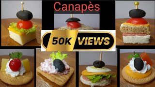 quotEasy and Quick Appetizer CanapésquotquotVariety of Canapésquot  Chef Suneel [upl. by Crabb]