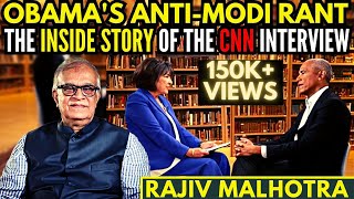 Rajiv Malhotra • Obamas antiModi rant • The inside story of the CNN interview [upl. by Akirea]