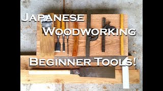 Beginning Japanese Woodworking  Basic Tool Kit [upl. by Ahsakal]