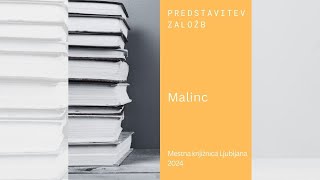 Predstavitev knjižnih programov za leto 2024 Malinc [upl. by Elana624]