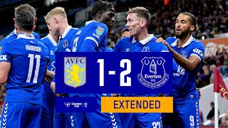 EXTENDED CARABAO CUP HIGHLIGHTS  Aston Villa 12 Everton [upl. by Sellers710]