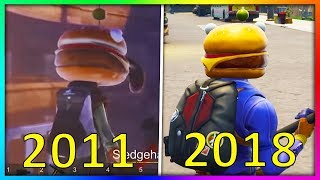 What Fortnite Used To Look Like Evolution of Fortnite [upl. by Bromleigh]