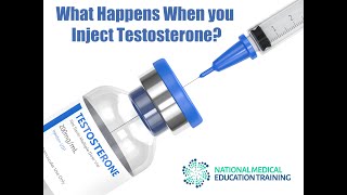 What happens when you inject testosterone trt testosterone testosteronereplacementtherapy [upl. by Ynnig]