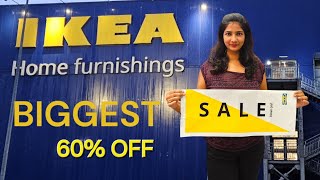 IKEA BIGGEST SALE 60 OFF Navi Mumbai  Best Offers  Kranti Gaikwad  IKEA Sale 2024 [upl. by Ytteb]