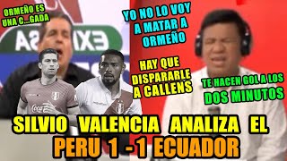 EXITOSA DEPORTES ⚽ 020222  SILVIO VALENCIA ANALIZA PERU 11 ECUADOR  NO LO VOY A MATAR A ORMEÑO [upl. by Oralee]