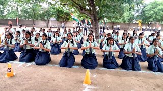 Chowka Kannada Movie song indipendenceday Nandi School bellary [upl. by Ternan]