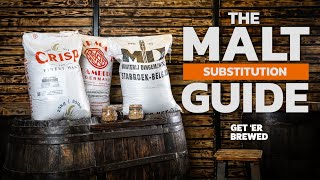 The game changing Malt Substitution Guide that genuinely delivers for Brewers  Get Er Brewed [upl. by Aihtekal]