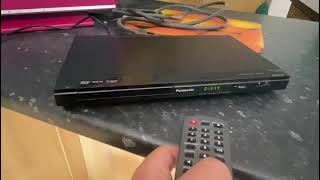 panasonic dvd player [upl. by Aylward]