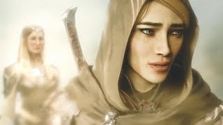 Middleearth Shadow Of War  The Blade of Galadriel Story DLC Opening Cutscene PS4 Xbox One PC [upl. by Krystle]