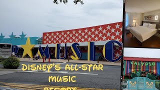 Disneys AllStar Music Resort Tour amp Family Suite [upl. by Chariot]