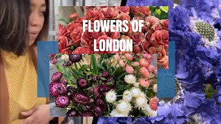 Flowers of London I New Covent Garden Market [upl. by Frederique]